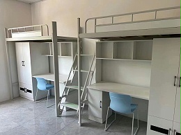 學生宿舍鐵床新寵，空間利用高手，省地又實用！